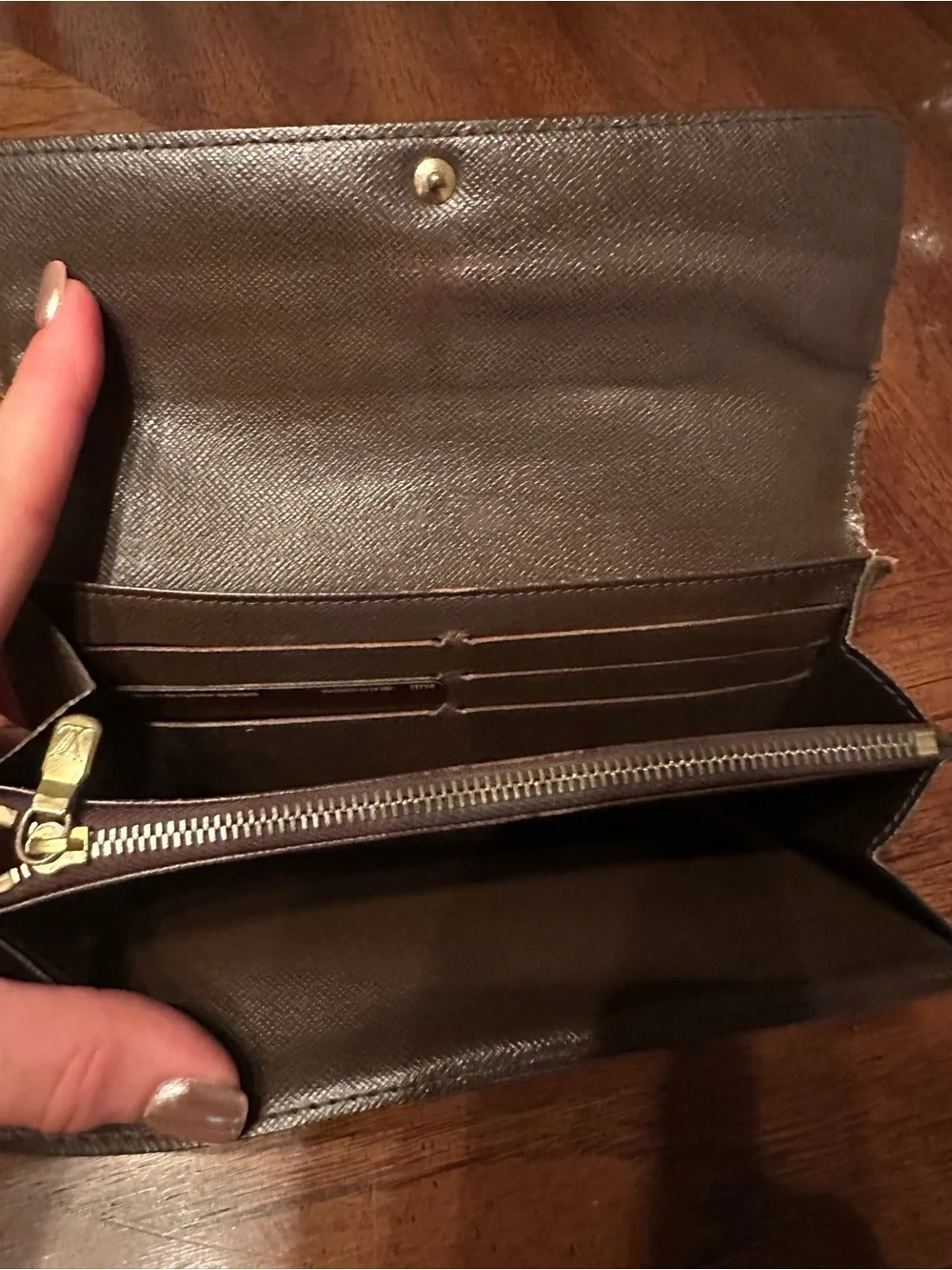 Louis Vuitton Sarah Wallet Damier